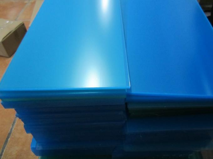 9mm Blue Coloured Extruded PMMA Acrylic sheet , clear perspex sheets