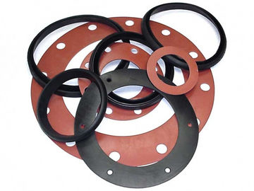 NBR Molded Rubber Gaskets Heat Resistance For Pipe Flange Sealing