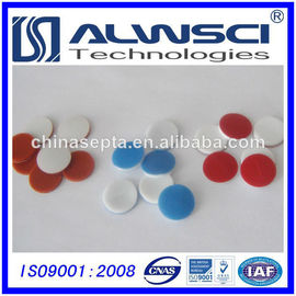 9mm ptfe silicone septa used on hplc vials