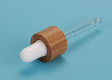 18MM Bamboo Closure Essential Oil Bottle With Glass Pipette