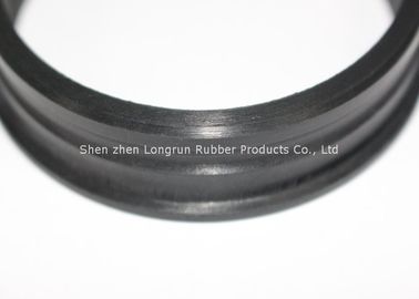 Custom Black Moulded Rubber Gaskets With One Stem On the Outside Surface