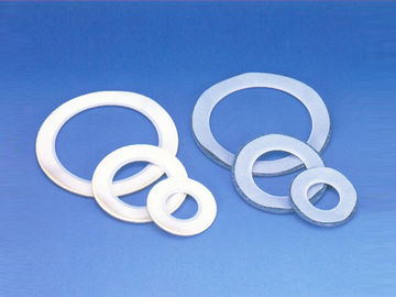 Virgin Expanded PTFE Gasket , Filled PTFE Gasket For Chemical Industry