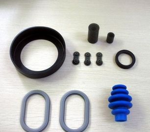 Fluorine Silicone Rubber O Ring Seal Custom Rubber Parts , High temperature Rubber Rings
