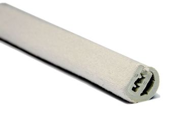 Steel Spine + Cloth finish Extruded plastic parts sunroof sealing strip