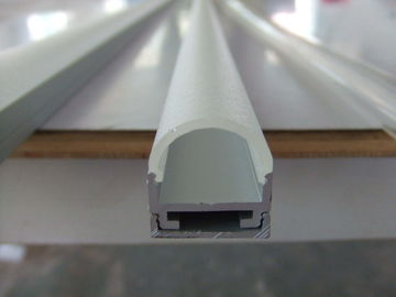 red / clear Extruded Polymethyl Methacrylate PMMA Plastic Stripe Lampshade Profile