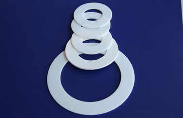 White Ptfe Teflon Gasket / Teflon Flange Gaskets For Automotive