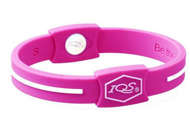 Relieving Stress / Promoting Sleep Silicone Energy Bracelet with Laser Graved Logo