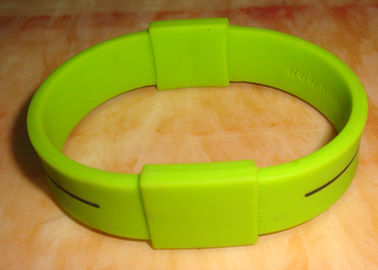 Green positive energy bracelets energy wristbands silicone