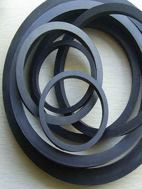 Vehicle Engine Molded Rubber Gaskets , Black Drum Packing Gasket