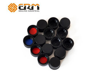 PTFE Silicone Septa Bonded Caps For Professional Manufacture
