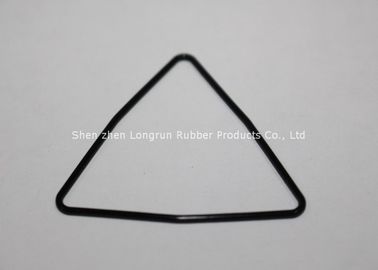 Black NBR Rubber Seal Ring , Home Appliance Trilateral Rubber Ring Seals