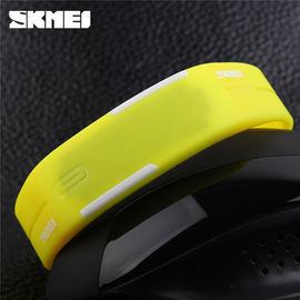 Vogue Silicone Bracelet Watch , Waterproof Touch Custom Rubber Bracelet