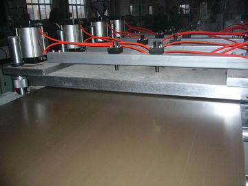 Door Frame Plastic Extrusion Machinery , High Efficiency PVC Profile Extruder