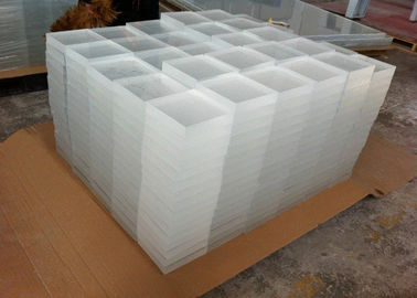 Fire-retardant Clear Thick Acrylic Sheet , Laser Cutting Acrylic Panel