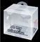 clear Plastic  hanger box for gift packaging
