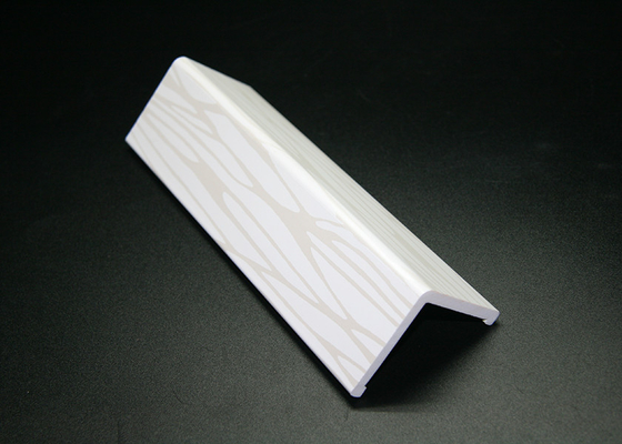 Coloful Waterproof PVC Extrusion Profiles / Scratched PVC Profile For Indoor