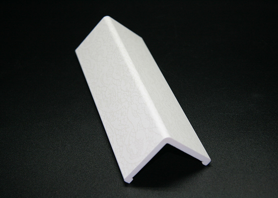 Coloful Waterproof PVC Extrusion Profiles / Scratched PVC Profile For Indoor