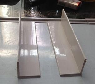 Construction industry L shape EVA PC PSAS PVC Extrusion Profiles / shapes