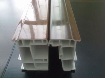 Co-extrusion OEM rigid PVC Extrusion Profiles , plastic extruded shapes