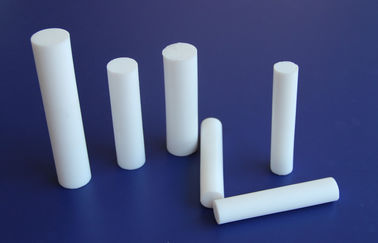 Corrosion Prevention F4 Ptfe Teflon Rod Round Bar , Bronze / Glass Fibre Ptfe