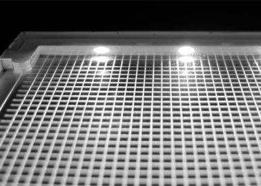 Light Illumination 3D V-cutting Optic Acrylic Panel Etched Production Machine