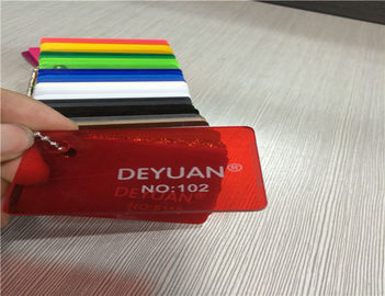 Red Plexiglass PMMA Acrylic Sheet Thickness 0.8mm - 12mm with UV Light Resistant